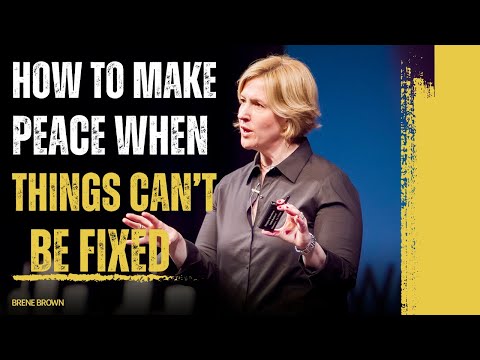 How to Make Peace with People You’ll Never Reconcile With | Brené Brown’s Life-Changing Advice