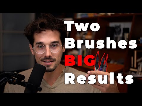 How to Ink-Fill Waterbrushes and Layer Values (Step-by-Step)