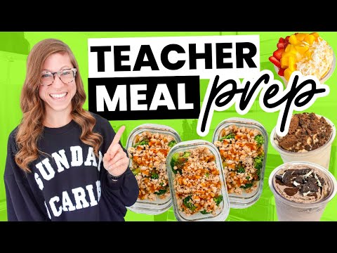 How I Meal Prep as a Teacher | Falling in Love With Teaching Again VLOG 30