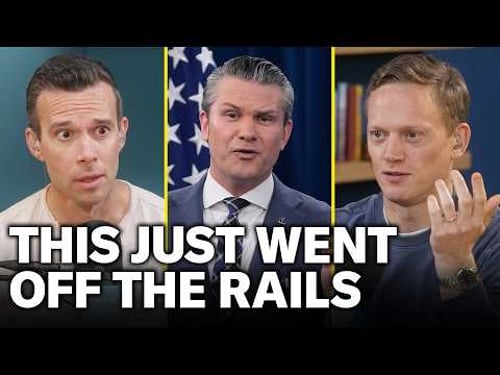 Hegseth WHINES About Trump in OFF THE RAILS Press Conference