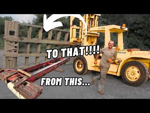 We Fabricated a BRAND NEW Talbert Lowboy Deck Insert | Scrappybert 50 Ton Lowboy Rebuild