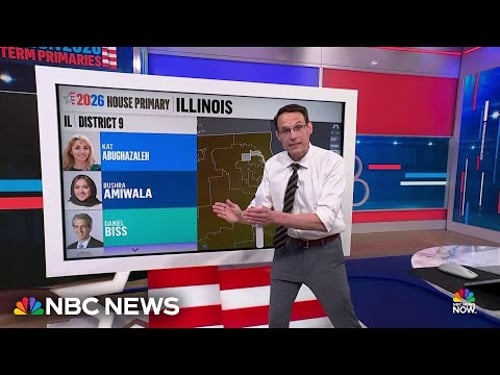 Kornacki previews ‘very competitive, very expensive’ Democratic primaries in Illinois