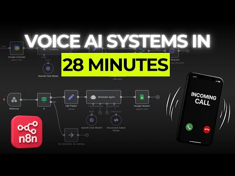 Create REALISTIC AI Voice Reminder Agents in n8n — Free Template