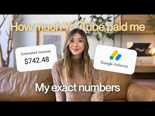 How much YouTube paid me with only 4.1K subscribers