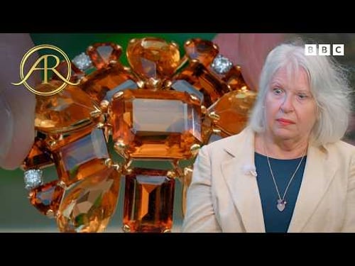 'Very Special' 1940s Cartier Citrine Jewellery Worth Tens Of Thousands | BBC Antiques Roadshow UK