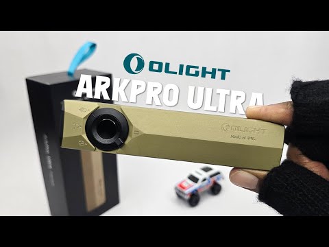 OLIGHT ArkPro Ultra Hands-On Review - The Flat EDC Flashlight King?