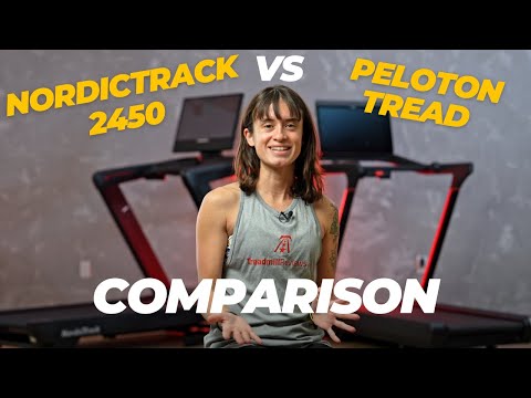 Peloton Tread vs NordicTrack 2450 Treadmill Comparison | 2025