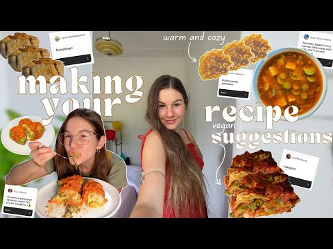 making your recipe suggestions!ππ»πΏπΈ ( healthy and plant based )