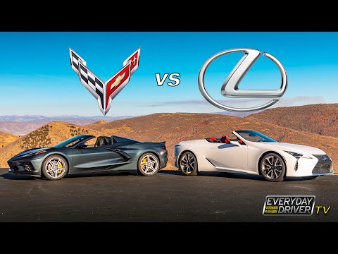 C8 Corvette vs Lexus LC 500 - Cars for Golf? - Everyday Driver Season 8