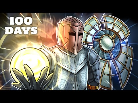 I Spent 100 Days In Skyrim Legendary Difficulty Becoming A Paladin (Skyrim Movie)