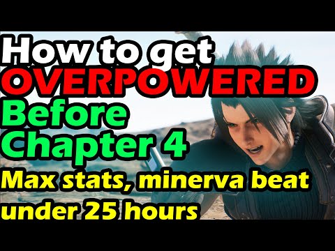 Crisis Core Final Fantasy 7 Reunion How To Get OVERPOWERED Before Chapter 4