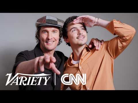 Timothée Chalamet & Matthew McConaughey | Variety & CNN Town Hall - Full Conversation