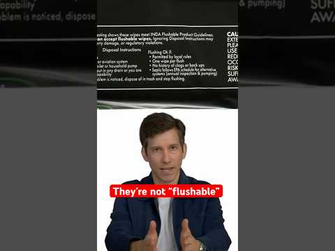 The problem with Dude Wipes 🤔