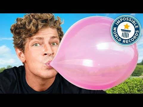 I Tried IMPOSSIBLE World Records!