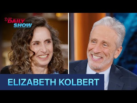 Elizabeth Kolbert - The Climate Crisis & “Life on a Little-Known Planet" | The Daily Show