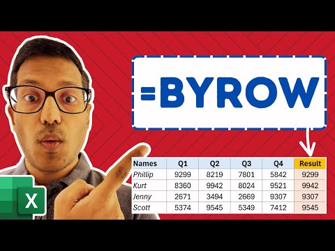đźš« STOP Copying Formulas Down - Excel's BYROW Function does it automatically