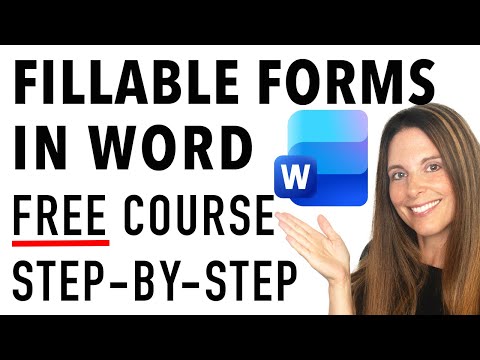 How to Create Fillable Forms in Microsoft Word - A Step-by-Step Guide