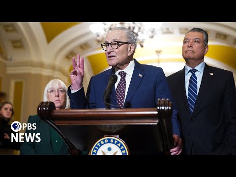 WATCH LIVE: Schumer holds briefing after Senate passes new funding deal to avoid shutdown