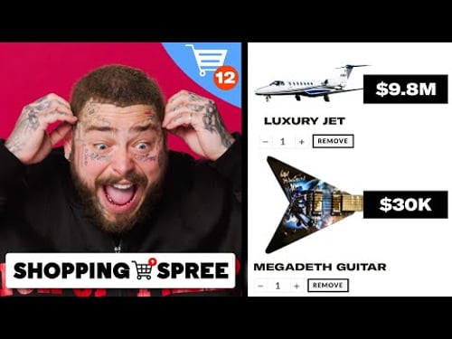 Post Malone Goes On a $3.1M Shopping Spree | GQ