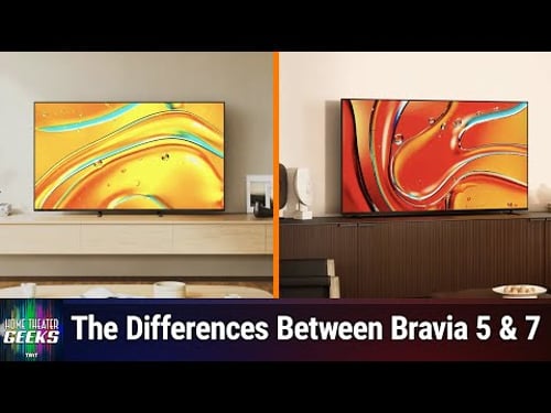 Sony Bravia 7 vs Bravia 5 - The prices may surprise you!