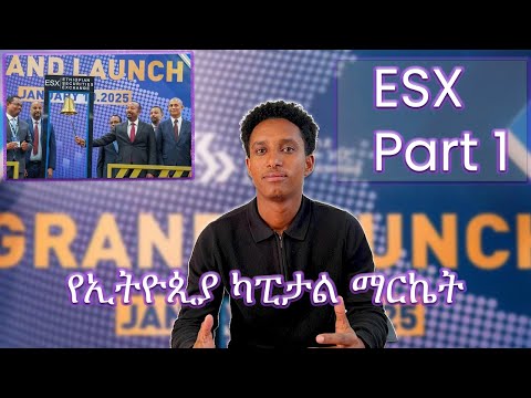 Ethiopian Securities Exchange ESX Academy Part 1| Ethiopian capital market| Investment podcast