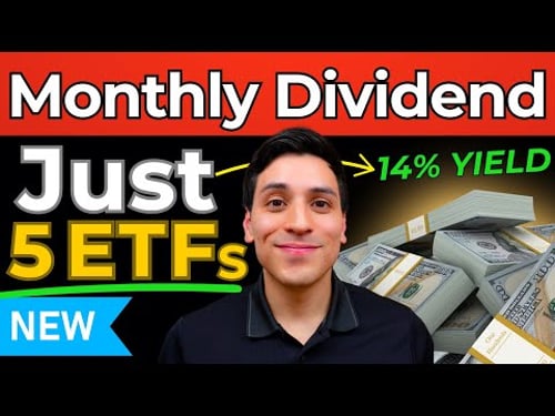 5 Best ETFs That Pay MONTHLY Dividends + GROWTH for Long-Term Investing (2026)