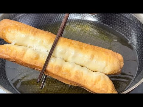 原來油條在家就能做!多年老配方公開,記住這幾步就夠了