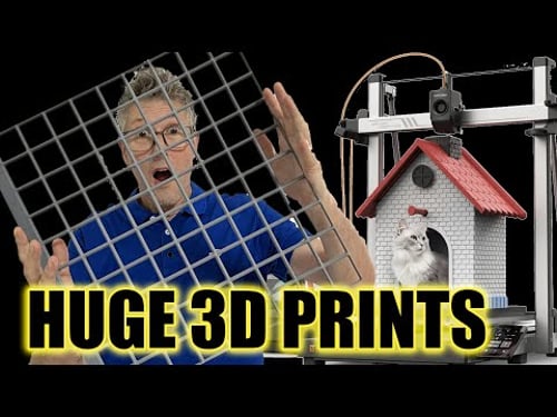 Anycubic Kobra 3 Max | Setting it up as a Newbie & First Print