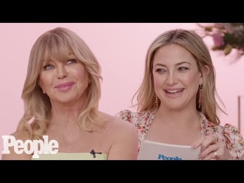 Kate Hudson & Goldie Hawn Quiz Each Other | PEOPLE