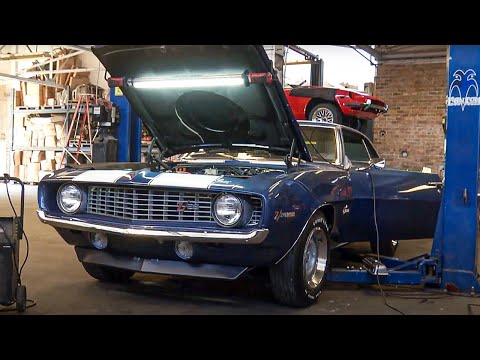 Restauration Camaro Z/28 1969 et Corvette 1964