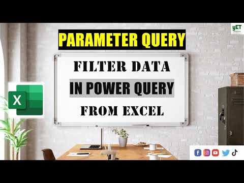 Parameter Query || Filter Power Query data from Excel