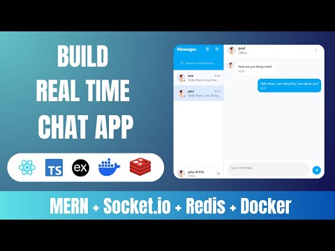 Build a Real-Time Chat App with MERN, Typescript, Socket.io, Redis & Docker