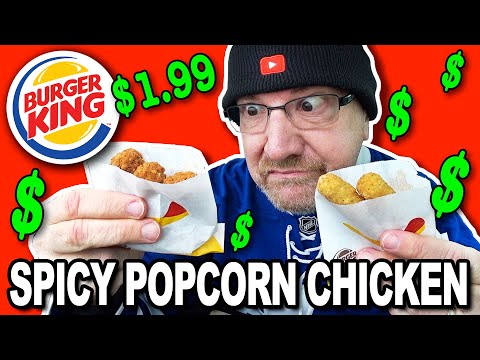 SPICY POPCORN CHICKEN ππ Burger King