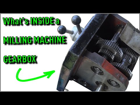 What's inside a milling machine GEARBOX
