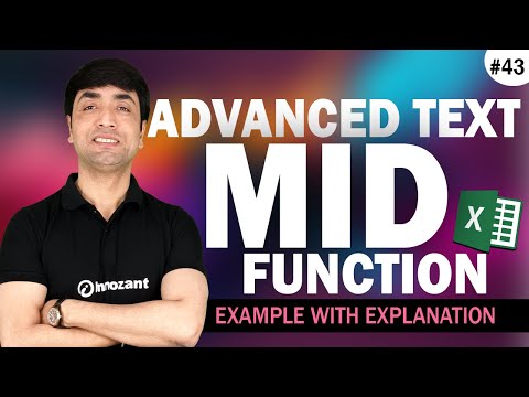 Excel MID Function | How to use MID Function in Excel | Example with Explanation
