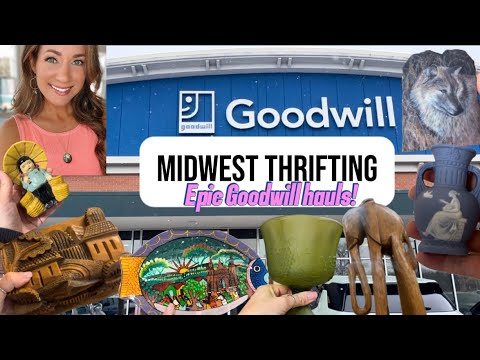 Epic Midwest Thrift Trip! Several Goodwills & Attic Window Thrift