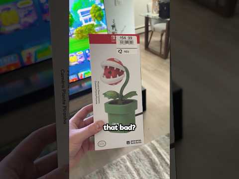 The Piranha Plant Camera... #switch2