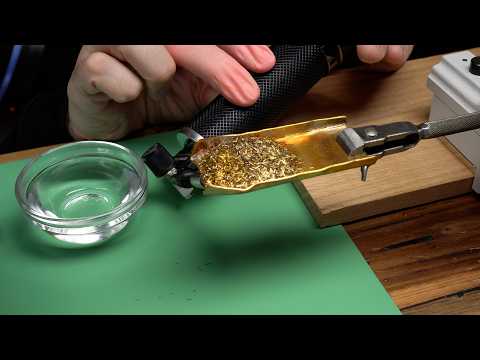 Heat Bluing Hands On a Vintage Watch for the First Time!