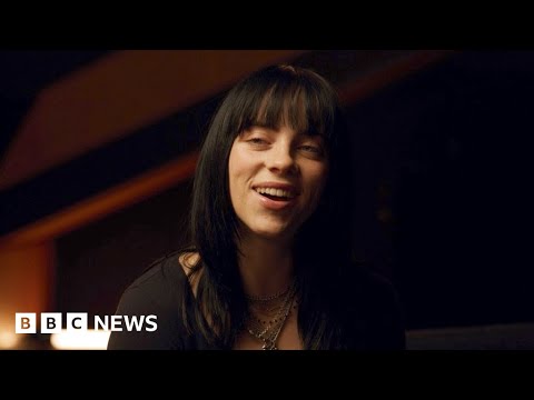 Billie Eilish interview: Growing up in public a 'bruising experience' - BBC News