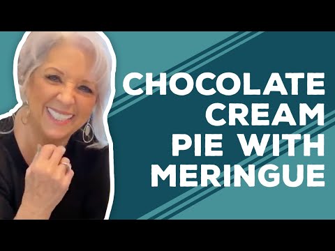 Quarantine Cooking - Chocolate Cream Pie with Meringue