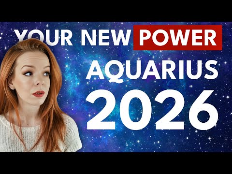 AQUARIUS 2026 Yearly Horoscope & Forecast ♒
