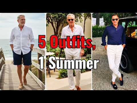 One Summer, Five Outfits Repeat Without Looking Repetitive