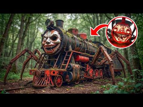 FULLY Restoration of Abandoned Choo-Choo Charles Train | Restoring Cursed Choo-Choo Charles
