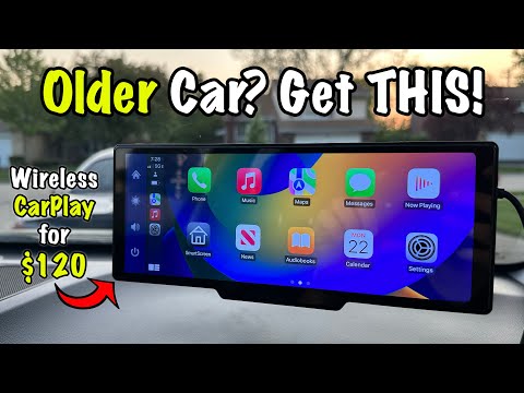 Universal Wireless CarPlay & Android Auto Display - LAMTTO