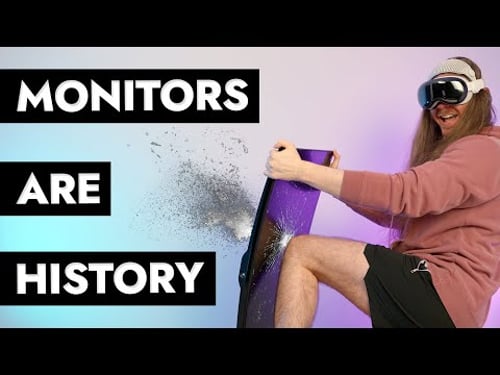 Goodbye Monitors, Hello Future! 2024 Virtual Reality Desk Setup