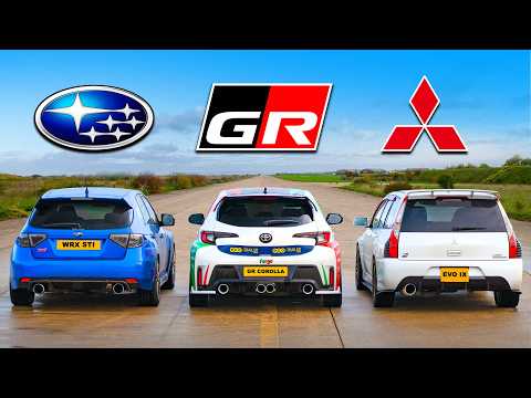 Subaru v Mitsubishi v Toyota: DRAG RACE TUNER