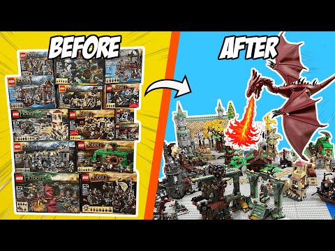 I Built EVERY LEGO Hobbit Set EVER Made...