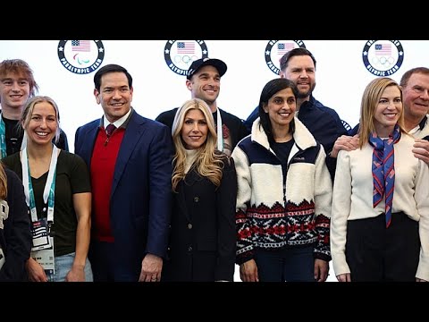 Vance hails unifying moment as US delegation arrives for Milan-Cortina Winter Games