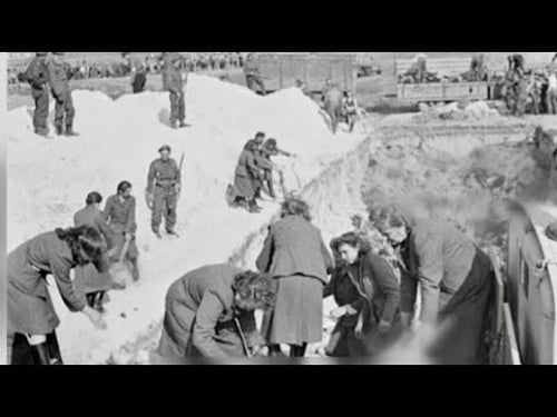 Execution of Elisabeth Volkenrath Nazi Camp Guard | Judges laugh at her testimony at Belsen trial