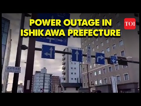 Japan earthquake: Thousands of homes in Ishikawa prefecture face power outages | Tsunami warning